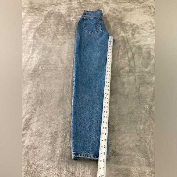 Vintage Levi’s 17512-0291 Women’s 7 Blue Denim 100% Cotton Made in USA - Picture 9 of 10